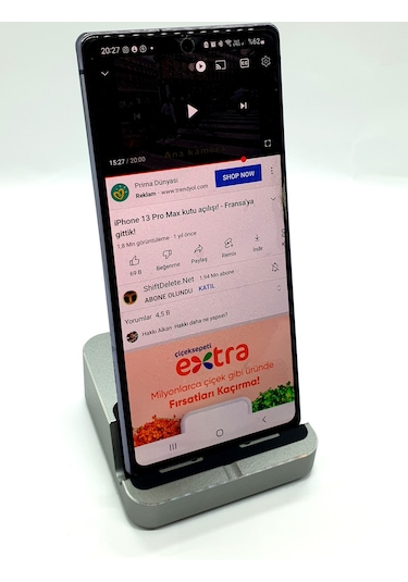 ALUMİNYUM TELEFON STANDI AĞIR VE ŞIK