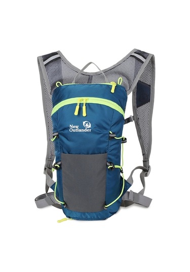 Dancemonkey Yürüyüş Su Sırt Çantası: 2l Su Mesanesi, Geçirmez, Kamp İçin Koyu Mavi Koyu Mavi