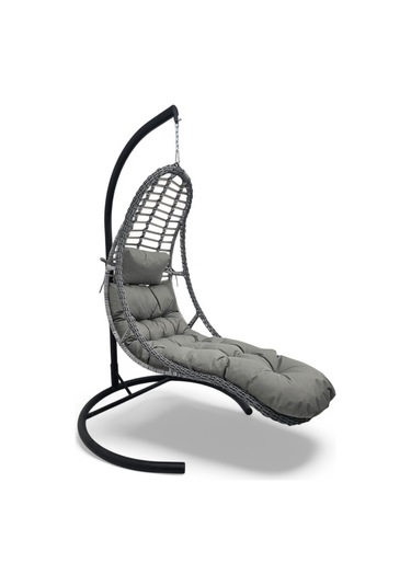 Wellagarden Palmira Tekli Salıncak Gri Gri