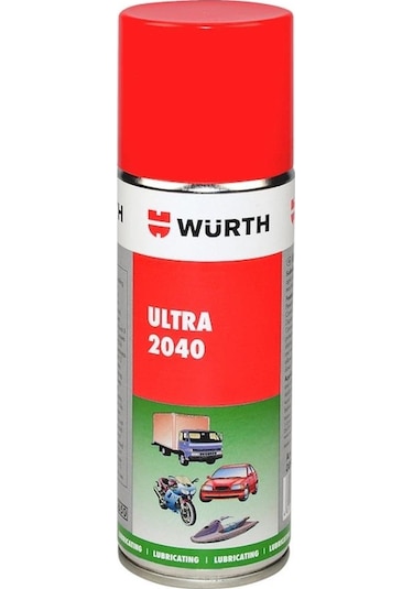 Würth Ultra 2040 Çok Amaçlı Yağlayıcı Sprey 200  Ml