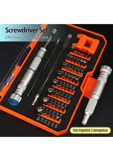 52-in-1 Çok Fonksiyonlu Taşınabilir Hassas Tornavida Seti
