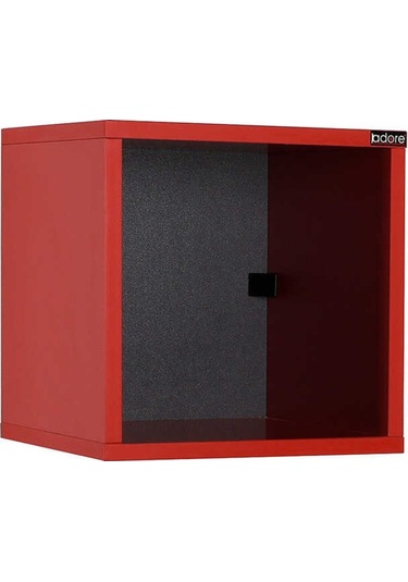 Adoremobilya Rainbow Genç Odası Duvar Rafı-Kırmızı