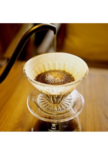 Kahve Dükkanı Kahve Makinesi Filtre Kağıdı El İle Demlenen Kahve