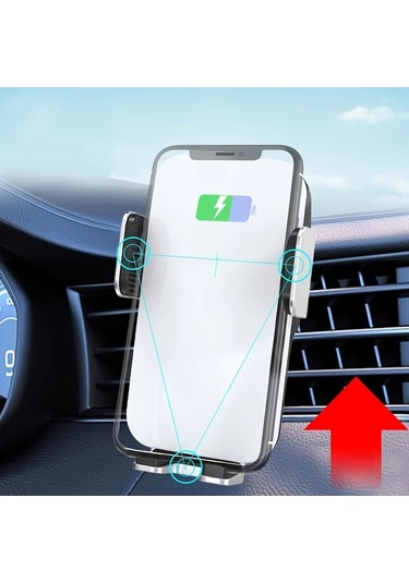 Chuangyinshop Araç Hava Çıkışı Telefon Tutucu 360 Derece Dönebilir Evrensel Siyah Araç Tutacağı