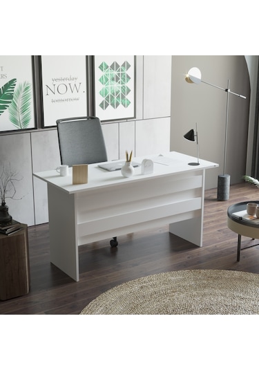 Robinhome Verona A Ofis Çalışma Masası Beyaz
