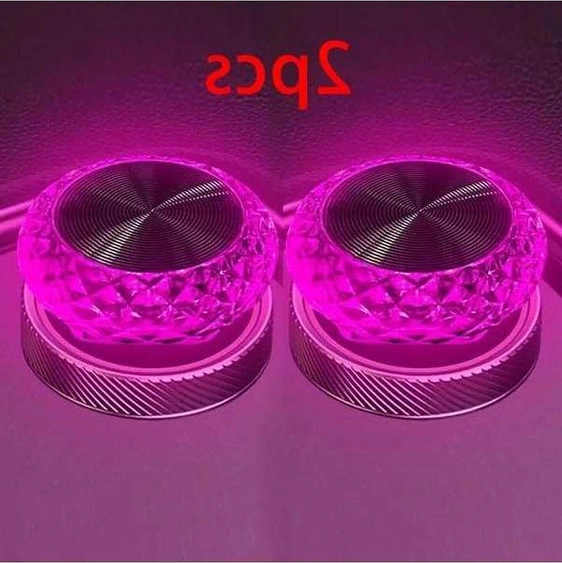 Trendooze 2'li Araç Usb Led Ambians Işık Seti, Pembe İç Dekorasyon Atmosfer Lambası, Turcoshop11