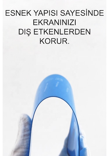 Samsung Galaxy Uyumlu S21 FE Tam Kaplayan Seramik Nano Esnek Ekran Koruyucu