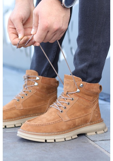 M.p. Dex Suya Dayanıklı Hakiki Deri Günlük Erkek Bot 667800001249 13 Taba Taba