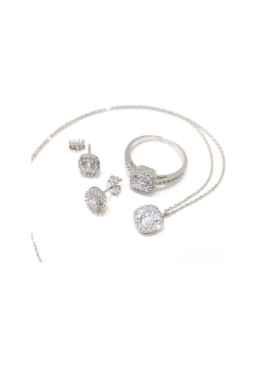 Tek Taş Set Takım 14 Ayar Altın (547473711)