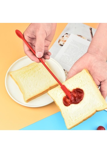 Siyah 3 Adet Mini Spatula Silikon Spatula Seti Krem Spatula Küçük Makyaj Spatula Minik Kaşık Spatula Mutfak Cam Kavanoz Şişe Güzellik Kozmetik