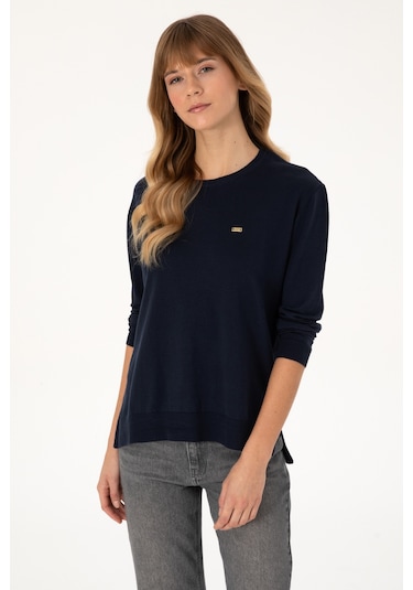 U.s. Polo Assn. Kadın Lacivert Kazak /triko 50313579-vr033 Lacıvert
