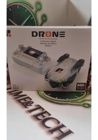 R08-s Çift Bataryalı Gprsli Ekranlı Kumandalı Tasıma Çantalı Drone Kulaklık Hediyeli