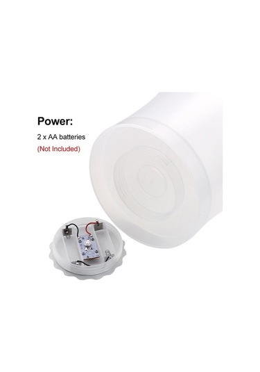 Pazly Çok Renkli Yeni Su Geçirmez Plastik Led Buz Kovası 5l Barlar Gece Kulüpleri 4 Renkli Led Işık Up Barlar Gece Partisi Şampanya Bira Kovası Çok Renkli