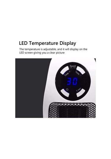 Ximistore9 Küçük Ve Akıllı Ptc Seramik Isıtıcı - Hızlı Isınma, Düşük Gürültü, Taşınabilir