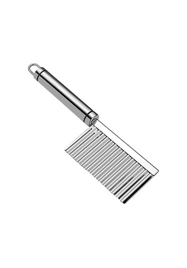 Patates Ve Havuç İçin Asılı Delikli Dalga Şekilli Doğrayıcı Paslanmaz Çelik Kırışık Sebze Kesici Diğer