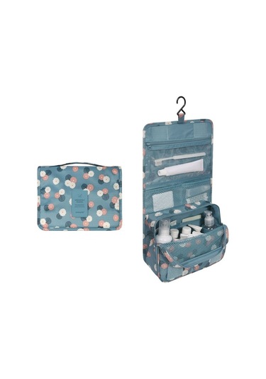 Su Geçirmez Seyahat Askılı Makyaj Ve Bakım Çantası 9