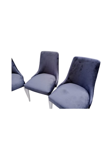 Bengimobilya Sandalye Papel Model Kayın Torna Retro Ayak Babyfac Antrasit Kapi