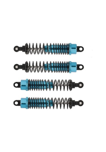 Novahub 4 Adet Yüksek Performanslı Amortisör - 1/10 Jlb Hsp Em Dhk Kısa Kamyon İçin Mavi 85mm Rc Araç