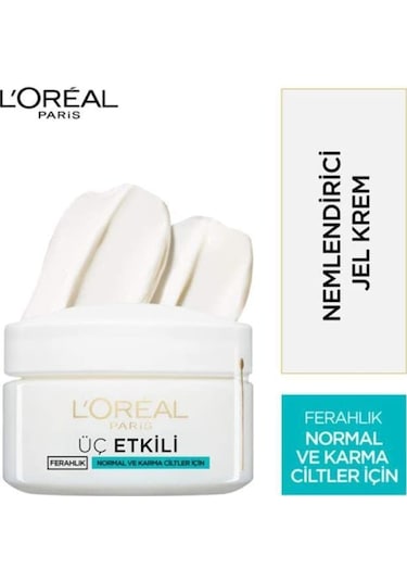 L'Oreal Paris Üç Etkili Fresh Jel Krem 50 ML
