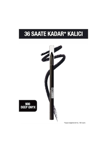 Maybelline New York Tattoo Liner Jel Göz Kalemi 900 Deep Onyx