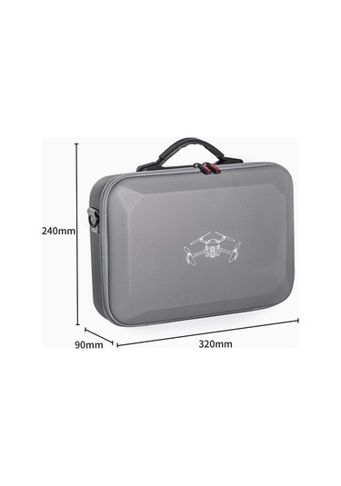 Djı Mini 4 Pro / Rc 2 İçin Ekran Startrc Omuz Depolama Çantası Pu Çantası Gri