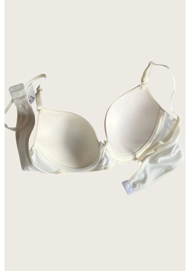 Mikro Kumaş İçi Boş Balenli Günlük Tek Desteksiz Sütyen Siyah