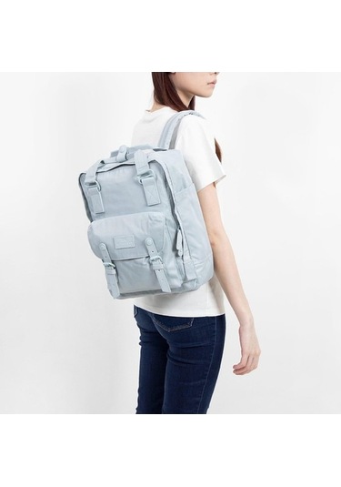 Maoyaya Doughnut Macaroon Nature Pale Series 16l Çanta - Şimşekli Yağmurlama Çok Renkli