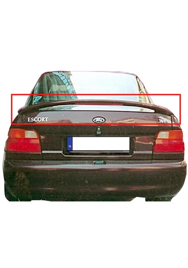 Escort Sedan Işıklı Spoiler Boyasız