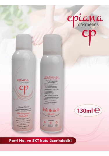 Cpiana Çilek Aromalı Sprey Masaj Jeli 130 Ml