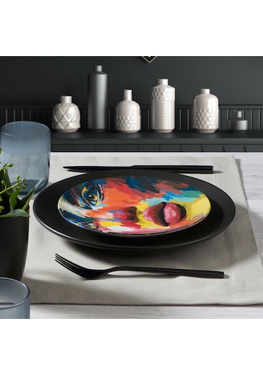 GÜRAL ATİNA 6 PARÇA BONE PASTA SETİ - 2090