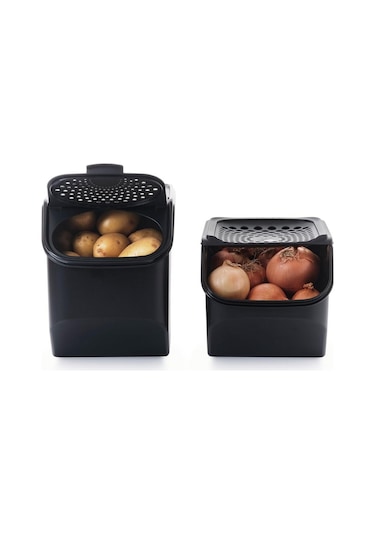 Tupperware Soğan/sarımsak Saklayıcı 3l Siyah