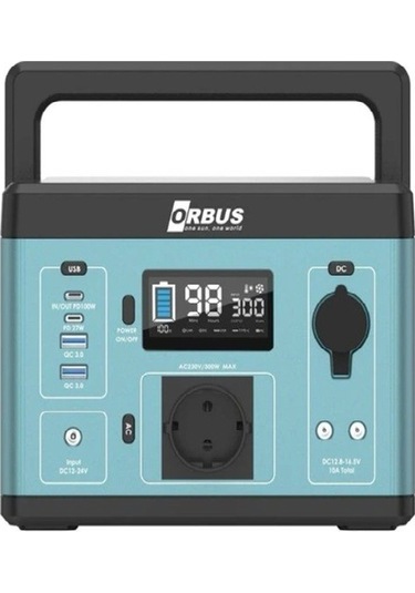 Orbus 300w Power Station Taşınabilir Güç Kaynağı Power Station