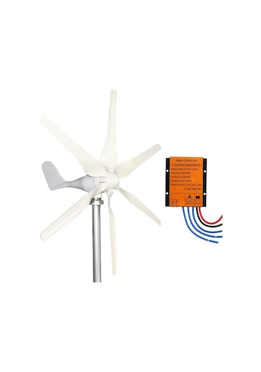 400w 12v Rüzgar Türbini + Şarz Kontrol Cihazı
