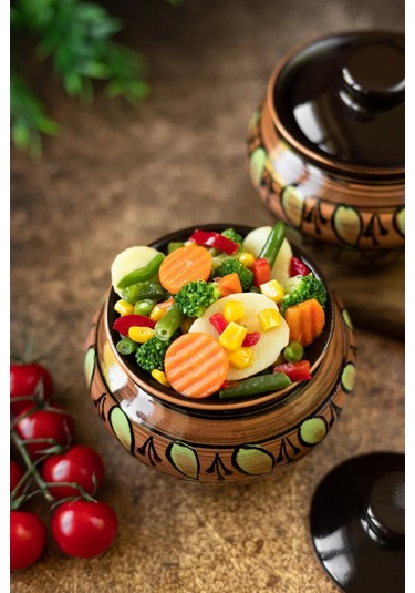 Milla Sweethome 2 Adet Fırın Kabı 430171308 Kahverengi