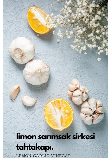 Tahtakapı Limon Sarımsak Sirkesi 500 ML