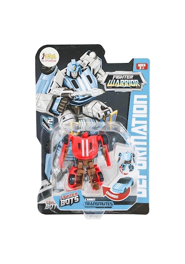 11155-l013-21 Dönüşebilen Robot Araba - Asya Oyuncak