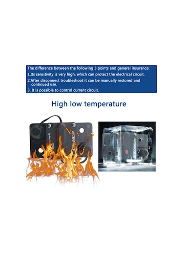 Jms 250A Amp Sigorta Sıfırlama 12-48V Dc Araba Otomatik Su Geçirmez Devre Kesici
