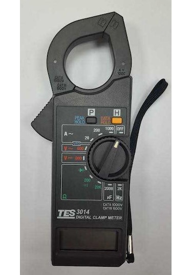 Tes 3014 1000a Ac Dijital Pensampermetre tes 3012 Yeni Modeli