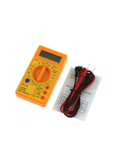 For Lıne Dt-830d Dijital Multimetre Ölçü Aleti