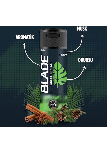 Blade Green Dream Erkek Roll-On Deodorant 6 x 200 ML