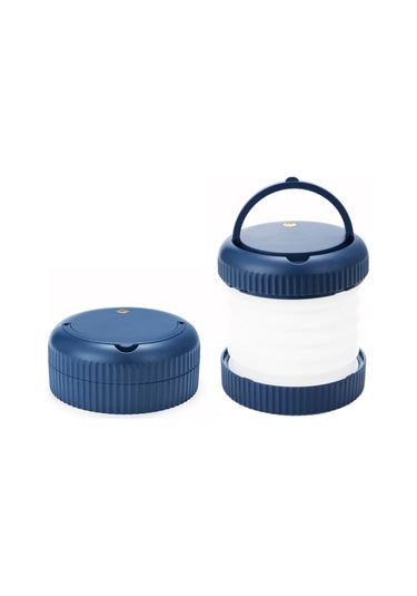 Sones Açık Hava Katlanır Manyetik Led Acil Kamp Işığı Mavi