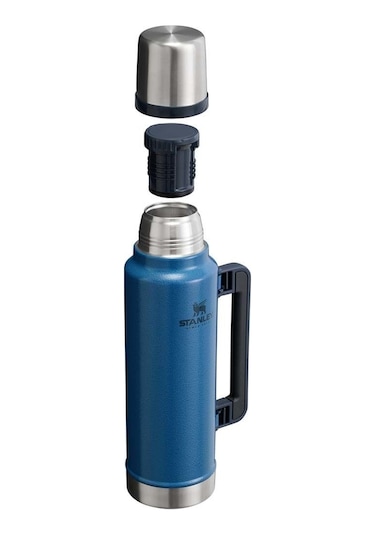 Stanley Klasik Vakumlu Çelik Termos 1.4 Lt Stanley0356 Koyu Mavi