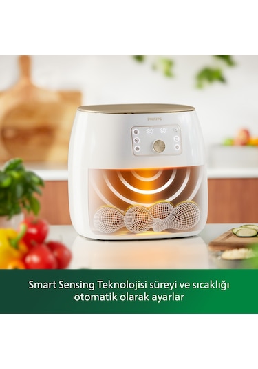 Philips HD9870/20 Airfryer XXL Smart Sense Fritöz