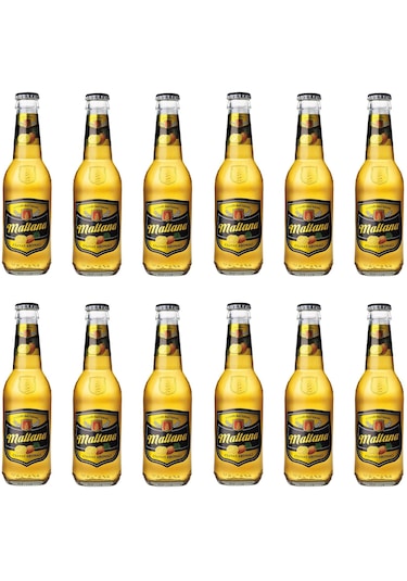 Maltana Ananas Aromalı Malt İçecek 250 Ml X 12 Adet