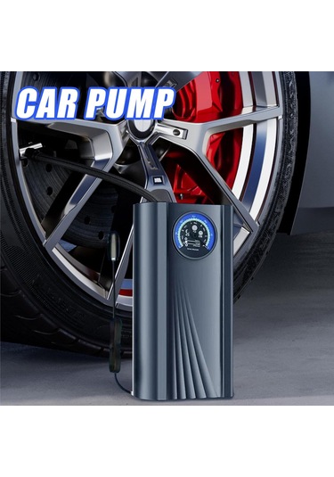 Araba Lastikleri İçin Hava Pompası Çakmaklık Girişli 150psı Pompa