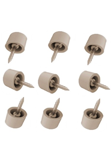 Raf Pimi Mobilya Dolap İçi Pim Çivili Krem 100 Adet