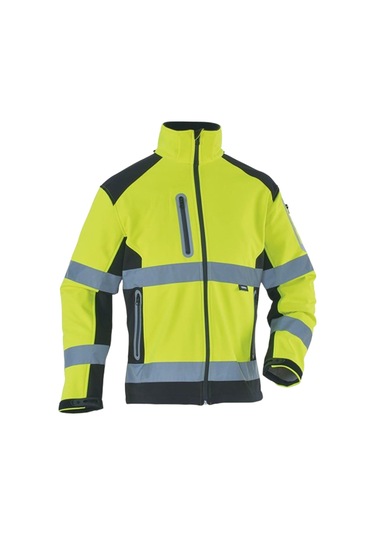 Vızwell Vwjk177-b Softshell Ceket Sarı