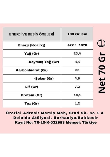 Dolcida Glütensiz Tuzlu Bites 70gr-3515