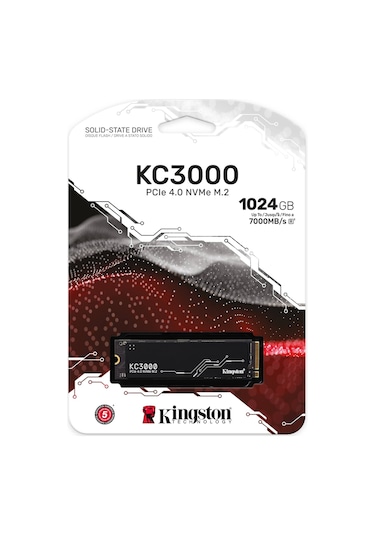 Kingston KC3000 SKC3000S/1024G 1 TB PCIe 4.0 x4 M.2 SSD
