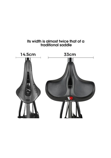 Ebitda West Bıkıng Yp0801125 Darbeye Dayanıklı Nefes Mtb Yol Bisikleti Koltuk Minderi Altın
